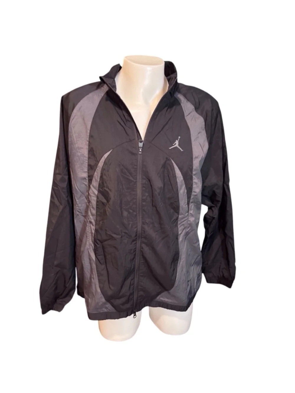 Men's Jordan warmup Jacket XXL Black Gray